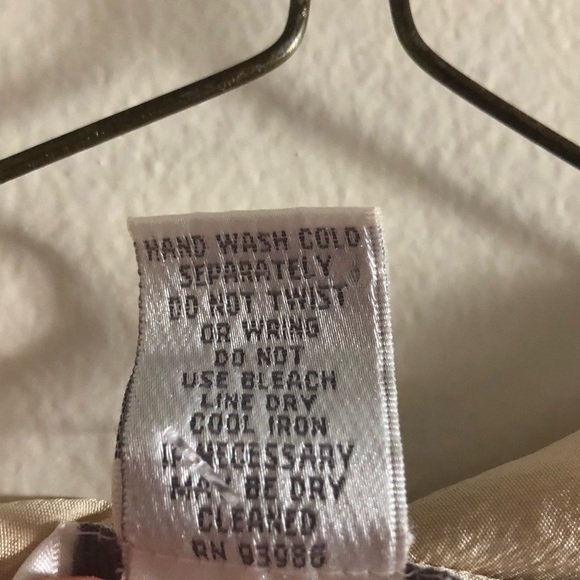 Vintage Petite Sophisticate Cropped Silk Button Down Blouse - Picture 5 of 5